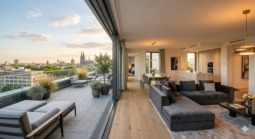 Penthouse-Wohnung